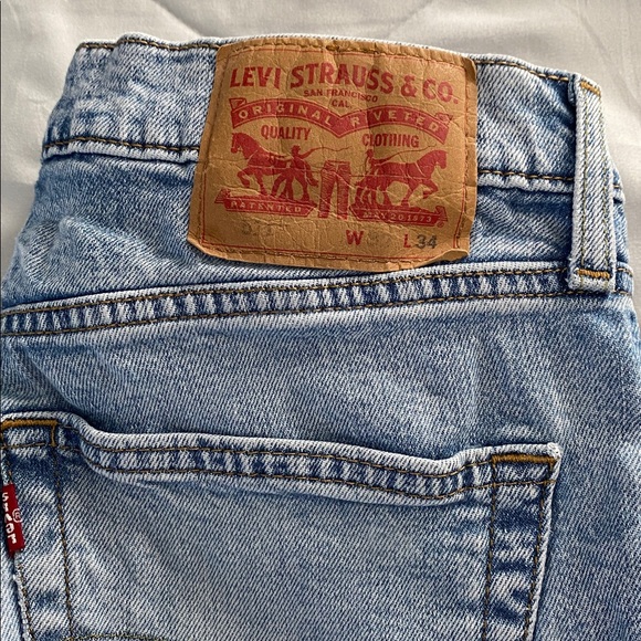 Levi's Sky Blue Denim Jeans - Picture 1 of 3